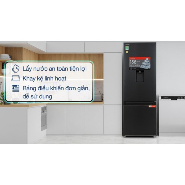 Tủ lạnh Toshiba inverter 321 lít GR-RT405WEA