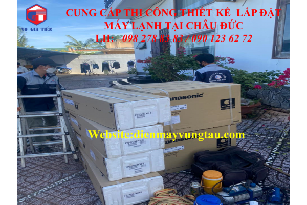  THI CÔNG CUNG CẤP PHÂN PHỐI  THIẾT KẾ  LẮP ĐẶT MÁY LẠNH  PANASONIC  TẠI CHÂU ĐỨC